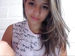 18 yr old Mexican female stretches her