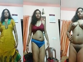 Desi nymph is ready to showcase her
