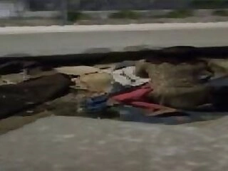 Desi Tranny Smashing Guy On Road For