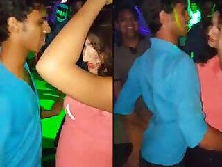 Desi indian nymph filthy dance in