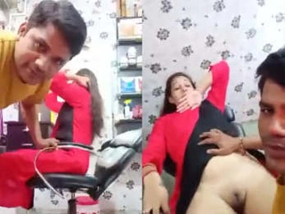 Desi couple's romantic meeting at the