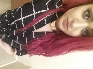 British Indian girl's solo masturbation