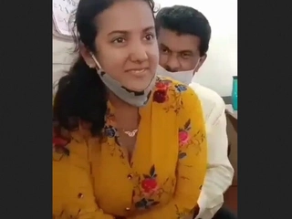 Office Manager Gets Banged on Desk by