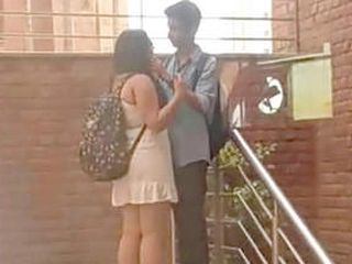 A romantic encounter between a couple