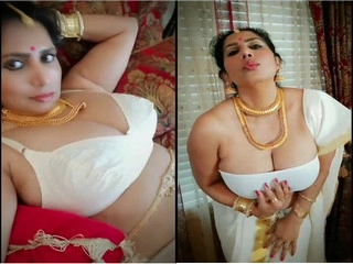 Exclusive vid of a Desi aunty exposing