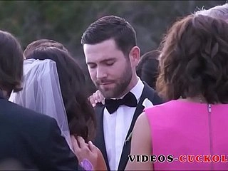 Marie gets cuckolded at her wedding in