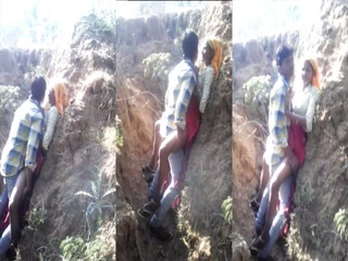 Adivasi girl gets caught having hookup