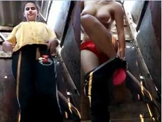 Desi ultra-cutie bares her body for cash