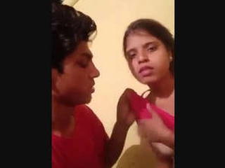 Desi cutie's romantic collage session