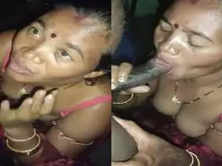 Randi gets down on her knees for some