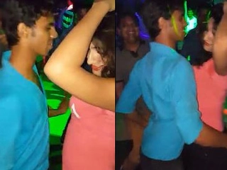 Desi damsel gets dirty with fellows in