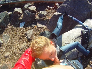 Beach and mall casual lovemaking